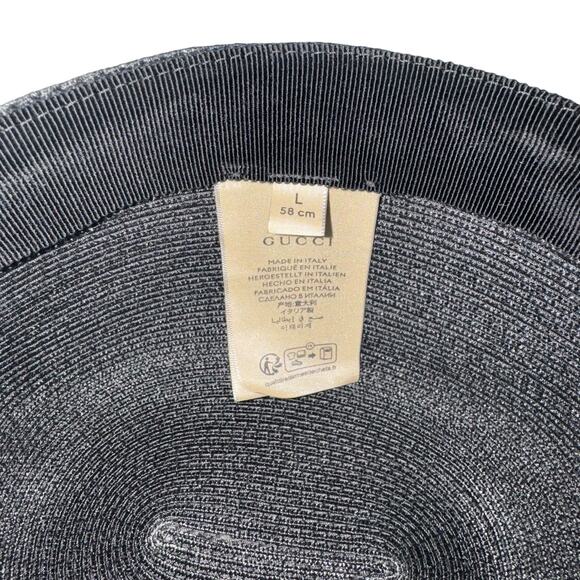 Gucci Raffia Pillbox Hat main image 8